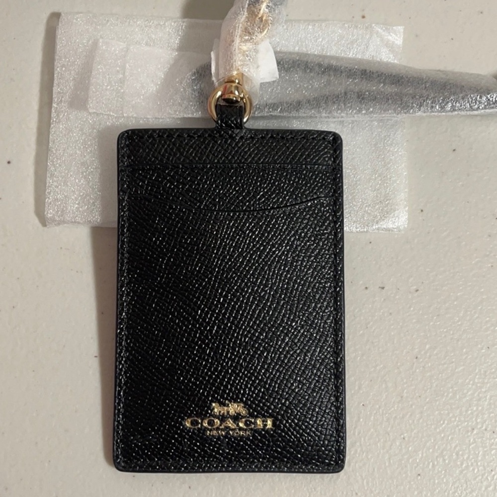 Coach ID LANYARD IN SIGNATURE CANVAS